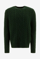 Polo Ralph Lauren Cable Knit Wool Sweater Green 710949800001MOSS AGATE_72279