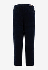 Polo Ralph Lauren Pleated Corduroy Pants Blue 710944489002HUNTER NAVY_72375