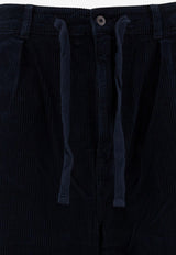Polo Ralph Lauren Pleated Corduroy Pants Blue 710944489002HUNTER NAVY_72375