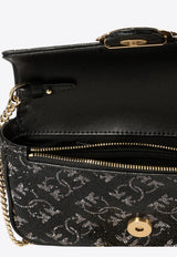 PINKO Love One Pocket Crossbody Bag Black 100061A20DZI1Y_72817