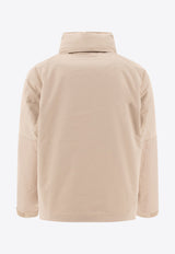 Stüssy Military-Style Zip-Up Jacket Gray 1157911015 STONE_72934