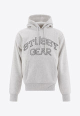 Stüssy Essential Gear Hoodie Gray 19250350062 ASH HEATHER_72874