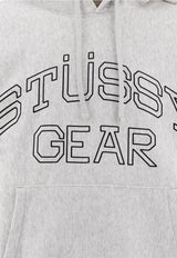 Stüssy Essential Gear Hoodie Gray 19250350062 ASH HEATHER_72874