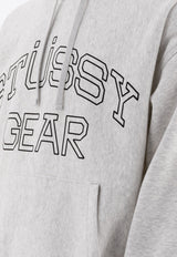 Stüssy Essential Gear Hoodie Gray 19250350062 ASH HEATHER_72874