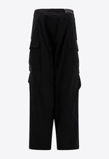 Alexander McQueen Pleated Cargo Pants 801284QSAA91000_72974