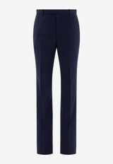 Givenchy Striped Tailored Pants Blue BM51H515Q9402_73068