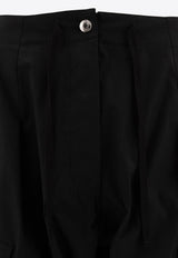Alexander McQueen Oversize Cargo Pants 803228QFAA01000_73364 Black