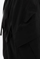 Alexander McQueen Oversize Cargo Pants 803228QFAA01000_73364 Black