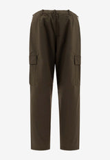 Goldwin Wool-Blend Cargo Pants Green GL74352OLIVE BROWN_73363