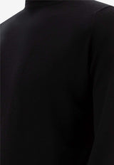 John Smedley Cherwell Turtleneck Sweater Black CHERWELLBLACK_73404