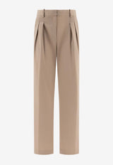 Loulou Studio Sbiru Tailored Pants Beige SBIRUBEIGE_73309