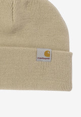 Carhartt Wip Stratus Logo Patch Beanie Beige I025741G1.XX_73524