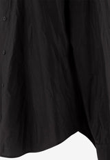 Balenciaga Suspended Mini Shirt Dress Black 809049TNM601000_73672