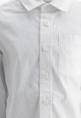 Burberry Kids Boys Essential Long-Sleeved Shirt White 8092514_73647