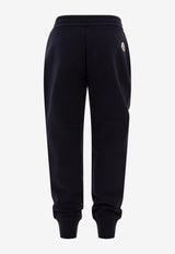 Moncler Kids Boys Logo Print Track Pants Blue 8H00005-899PS778_73585