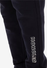 Moncler Kids Boys Logo Print Track Pants Blue 8H00005-899PS778_73585