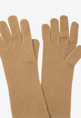 Toteme Long Knit Gloves Beige 244-WSG0009-YA0004033_73752