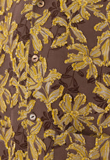 Needles Cabana Floral Shirt Brown PU224A-BROWN_74132