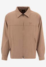 Needles Sport Zipped Overshirt Beige PU212A-TAUPE_74224
