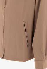 Needles Sport Zipped Overshirt Beige PU212A-TAUPE_74224