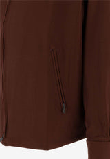 Needles Sport Zipped Overshirt Brown PU212C-BROWN_74225