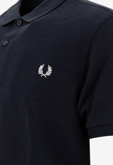 Comme Des Garçons X Fred Perry Printed Polo T-shirt Navy FN-T501B-W24NAVY_74237