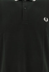 Comme Des Garçons Shirt X Fred Perry Strong Will Polo T-shirt Green FN-T502-W24GREEN_74251