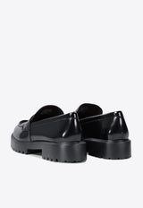 Tory Burch Classic Lug Calf Leather Loafers Black 163948006_74302