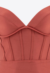 Zimmermann Acacia Corset Swimsuit 1222WRS252MUS_74366