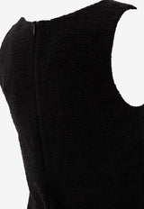 Loulou Studio Maley Mini Dress Black MALEYBLACK_74370