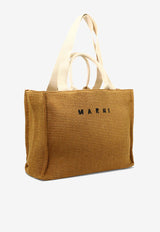 Marni Large East-West Raffia Tote Bag Natural SHMP0078U0P3860Z0R42_74397