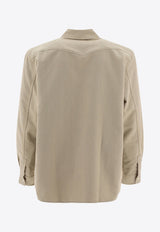 Our Legacy Frontier Buttoned Shirt Green M4242FLLUCID PISTACHIO RURAL WOOL_74418