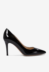 Gianvito Rossi Gianvito 85 Nappa Leather Pumps Black G2458085RICBLACK_74484