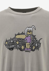 Brain Dead Bio Dog Long-Sleeved T-shirt Green F24T01004089SEAGRASS_74707