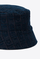 Ferragamo Gancini Monogram Bucket Hat Blue 0780656_74739