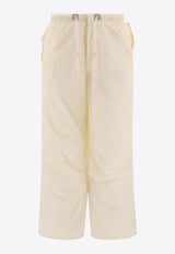Beams Plus Elastic-Waist Track Pants White 3824031413905_75065