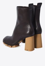 Bottega Veneta Shore 90 Leather Ankle Boots Fondant 796507V4PS02113_75174