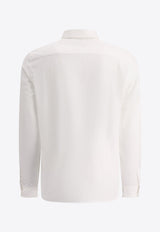 A.P.C. Essential Long-Sleeved Shirt White COECK-H12499AAB_75245