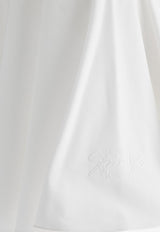 Givenchy Flared Mini Skirt White BW40XUG1ZE100_75343