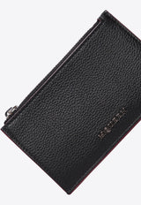 Alexander McQueen Logo-Plaque Leather Cardholder 8135461VDCC1000_75651