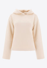 Max Mara Logo-Embroidered Hooded Sweatshirt 2511921018600GARY001_75852