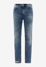Givenchy Straight-Leg Faded Jeans Blue BM51HB5YB6426_75922
