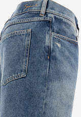 Givenchy Straight-Leg Faded Jeans Blue BM51HB5YB6426_75922