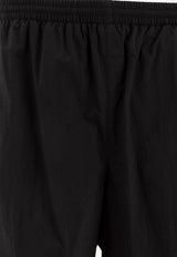 Balenciaga Logo Print Track Shorts Black 814568TRO321000_76549