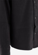 Carhartt Wip Santa Fe Long-Sleeved Shirt Black I03438489.GD_76561