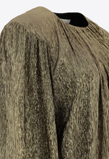 Chloé Silk Mini Dress Gold 25SRO14298OYY_76513