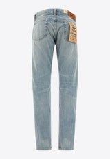 Ralph Lauren Washed Straight-Leg Jeans Blue 782932433001LAWTON WASH_76518