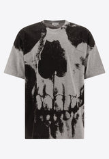 Alexander McQueen Skull-Print Crewneck T-shirt 815067QTAC50582_76687