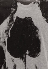 Alexander McQueen Skull-Print Crewneck T-shirt 815067QTAC50582_76687