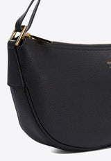 Ferragamo Small Smile Zipped Hobo Bag Black 0782182_76692
